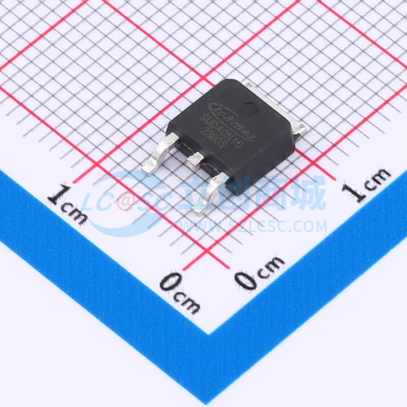 SUD40N10-25-E3实物图