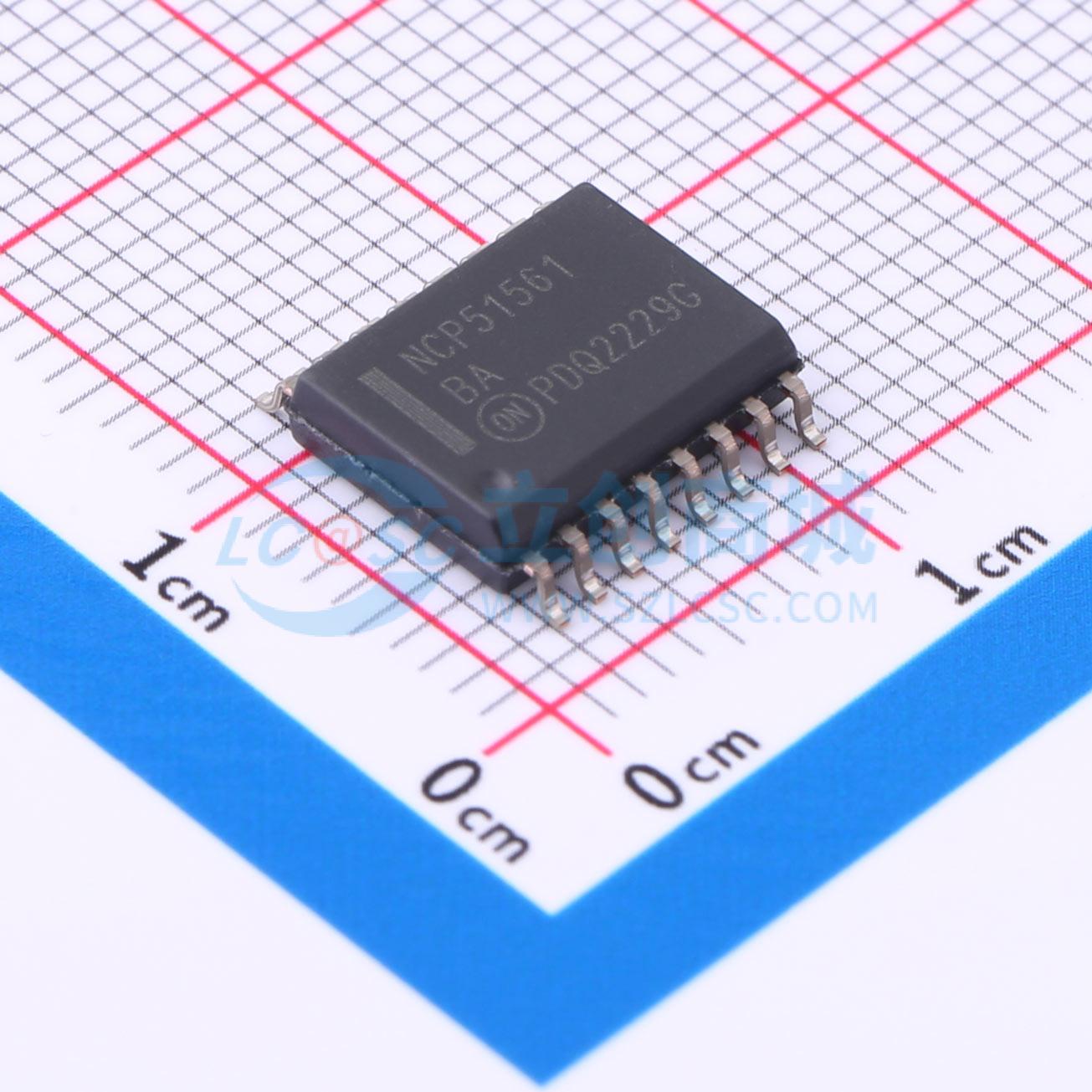 点击查看大图 NCP51561BADWR2G实物图
