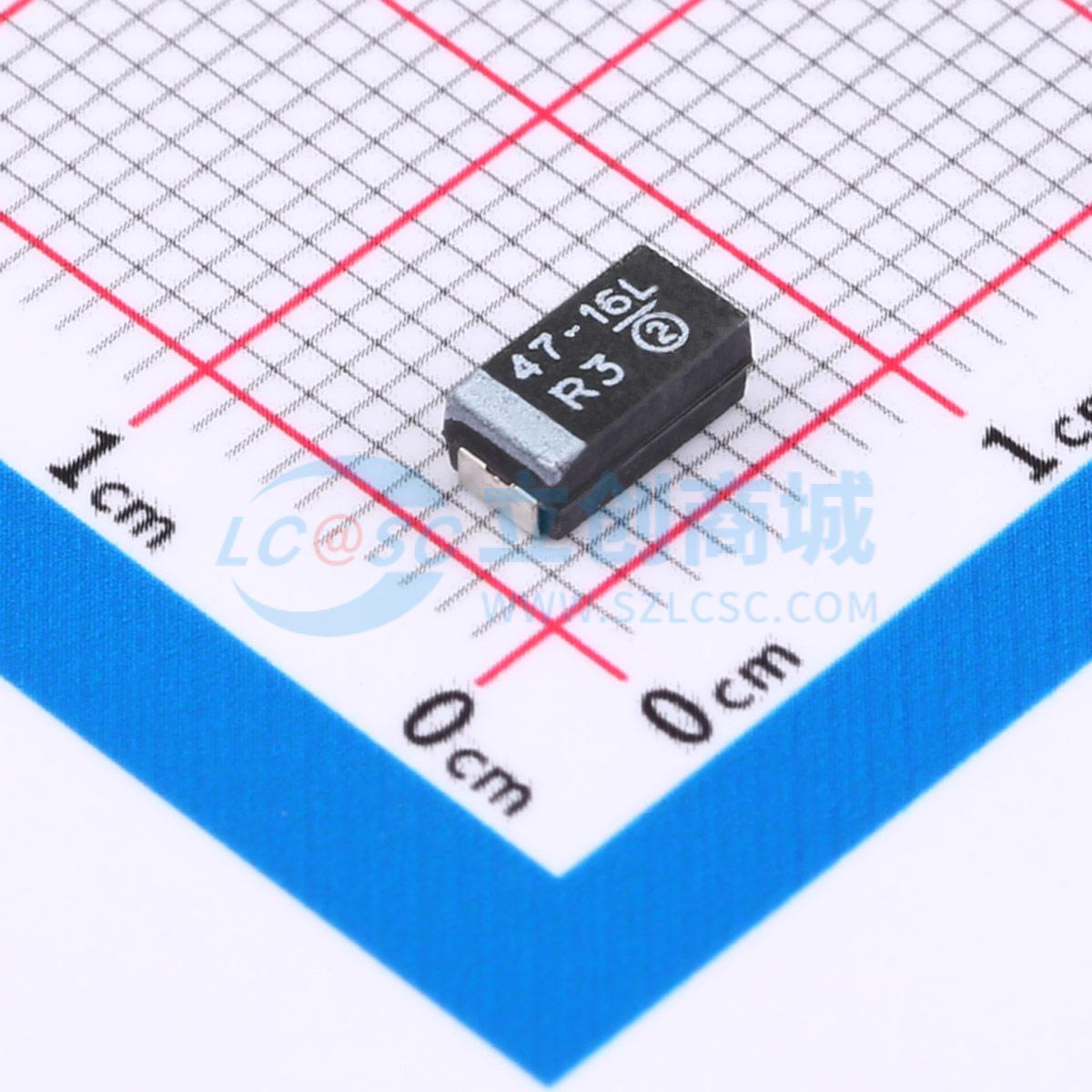 点击查看大图 TR3C476K016C0300实物图