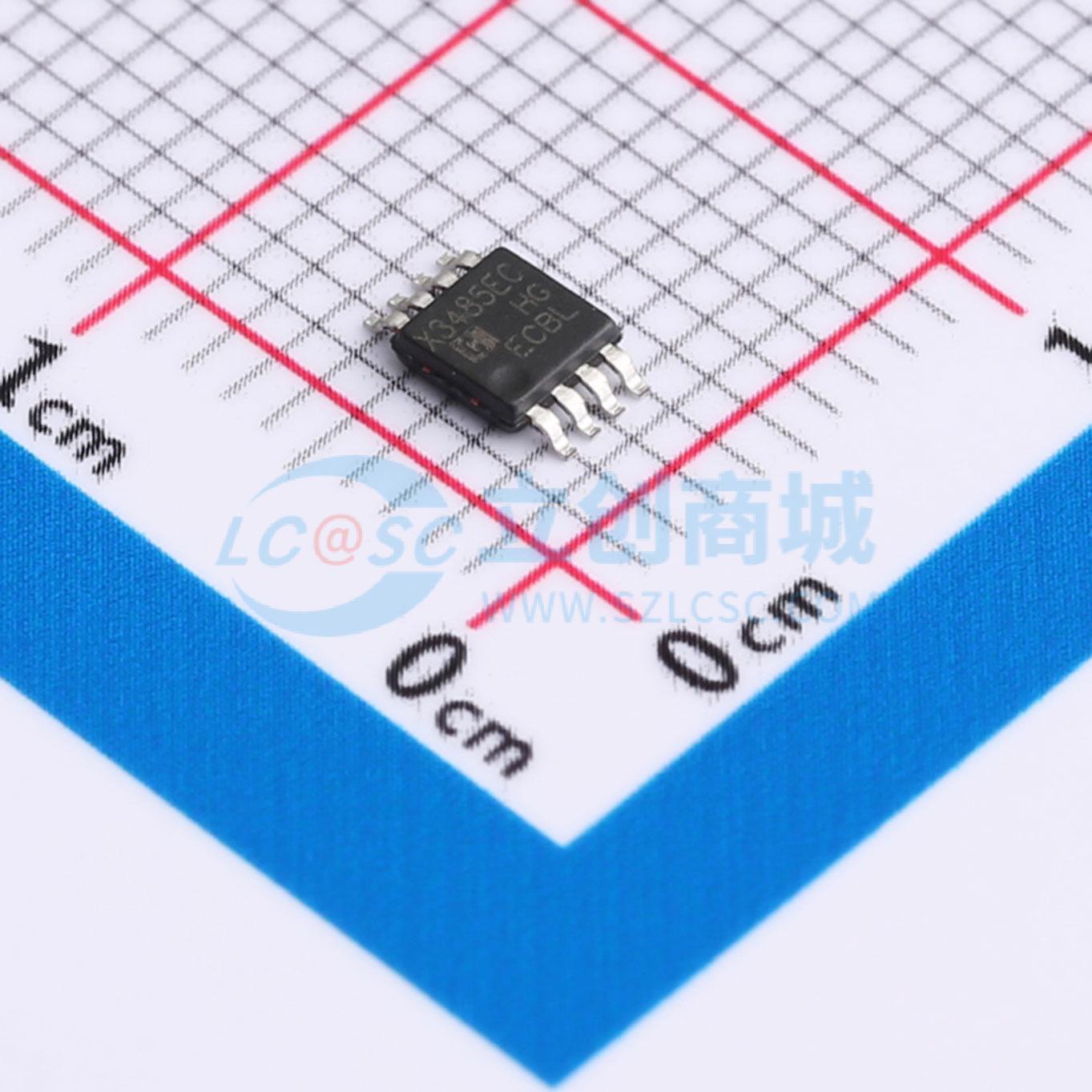 MAX3485ECMM/TR实物图