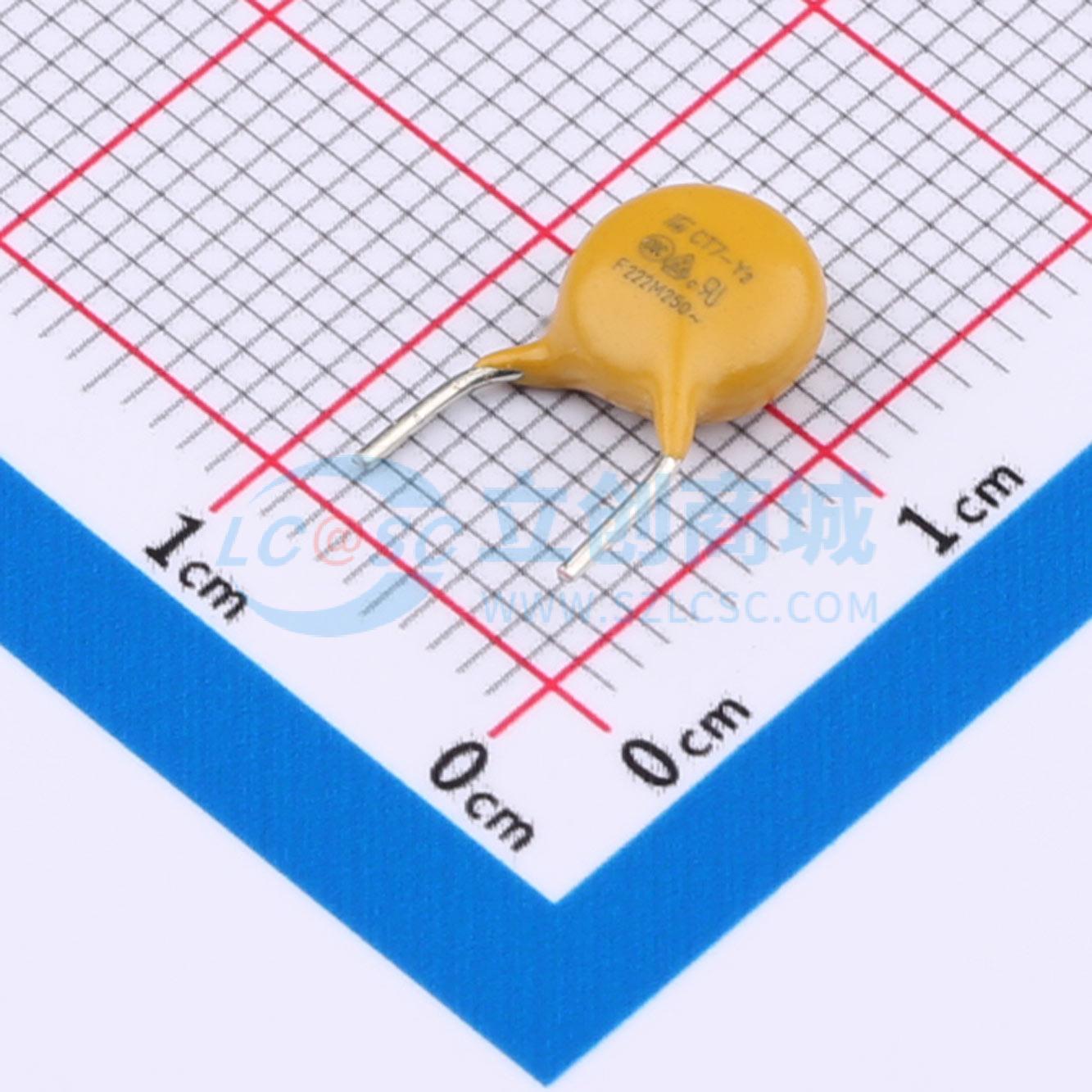 点击查看大图 CT7-X6Y5V3D222MSE实物图
