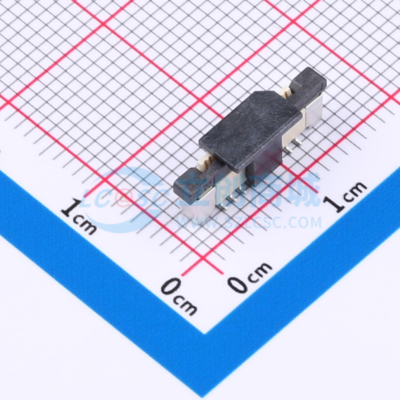 点击查看大图 FPC 0.5-18P LTH2.0实物图