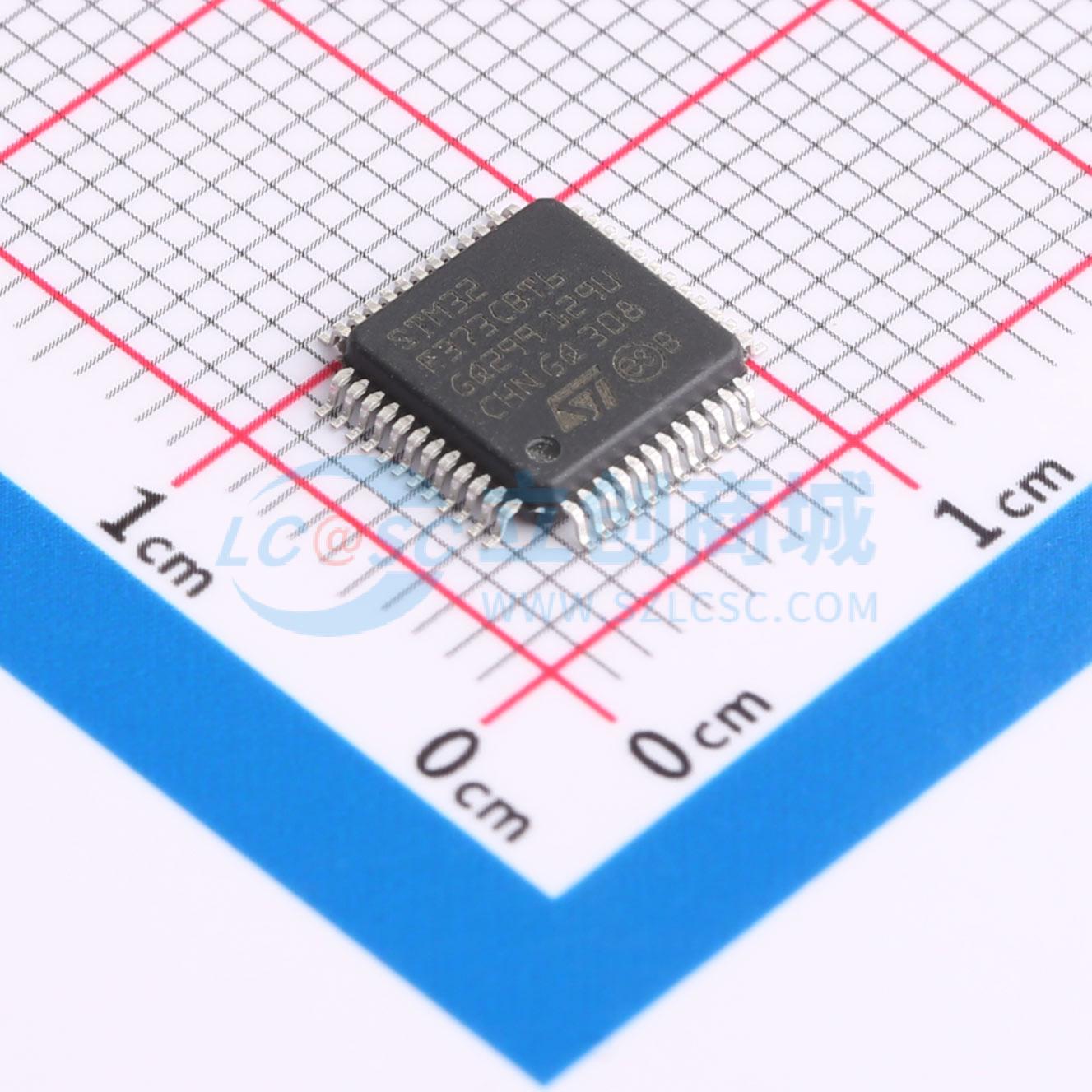 点击查看大图 STM32F373CBT6实物图