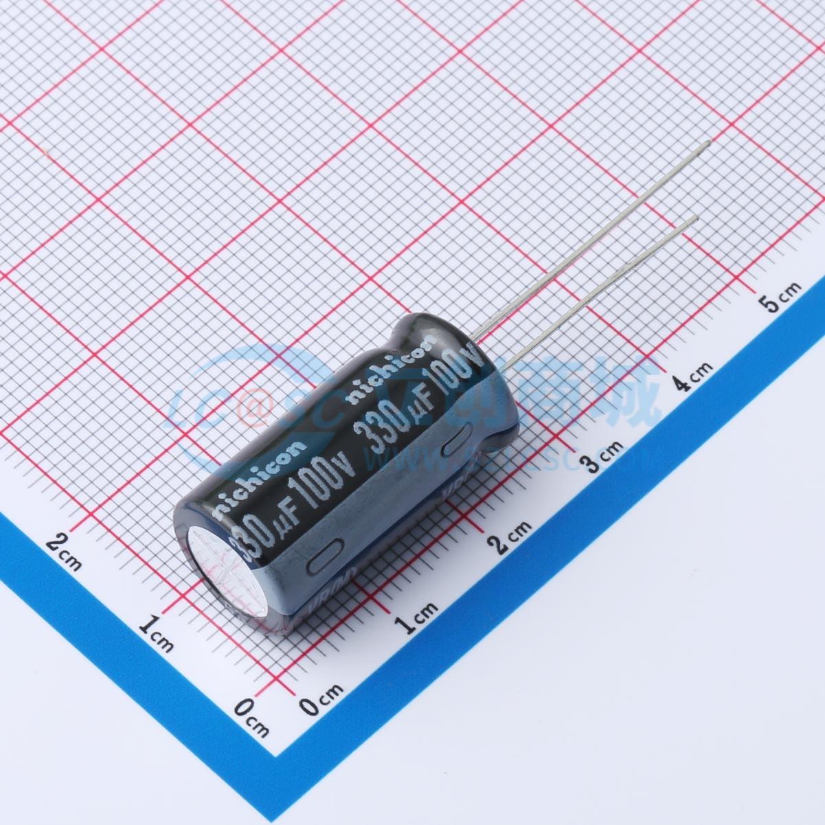 点击查看大图 UVR2A331MHD实物图