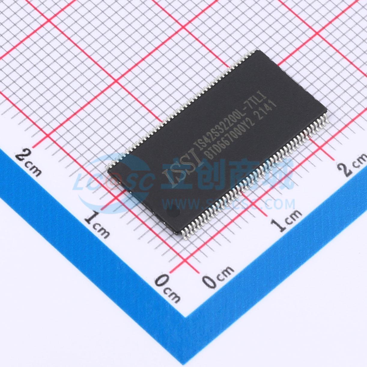 点击查看大图 IS42S32200L-7TLI实物图