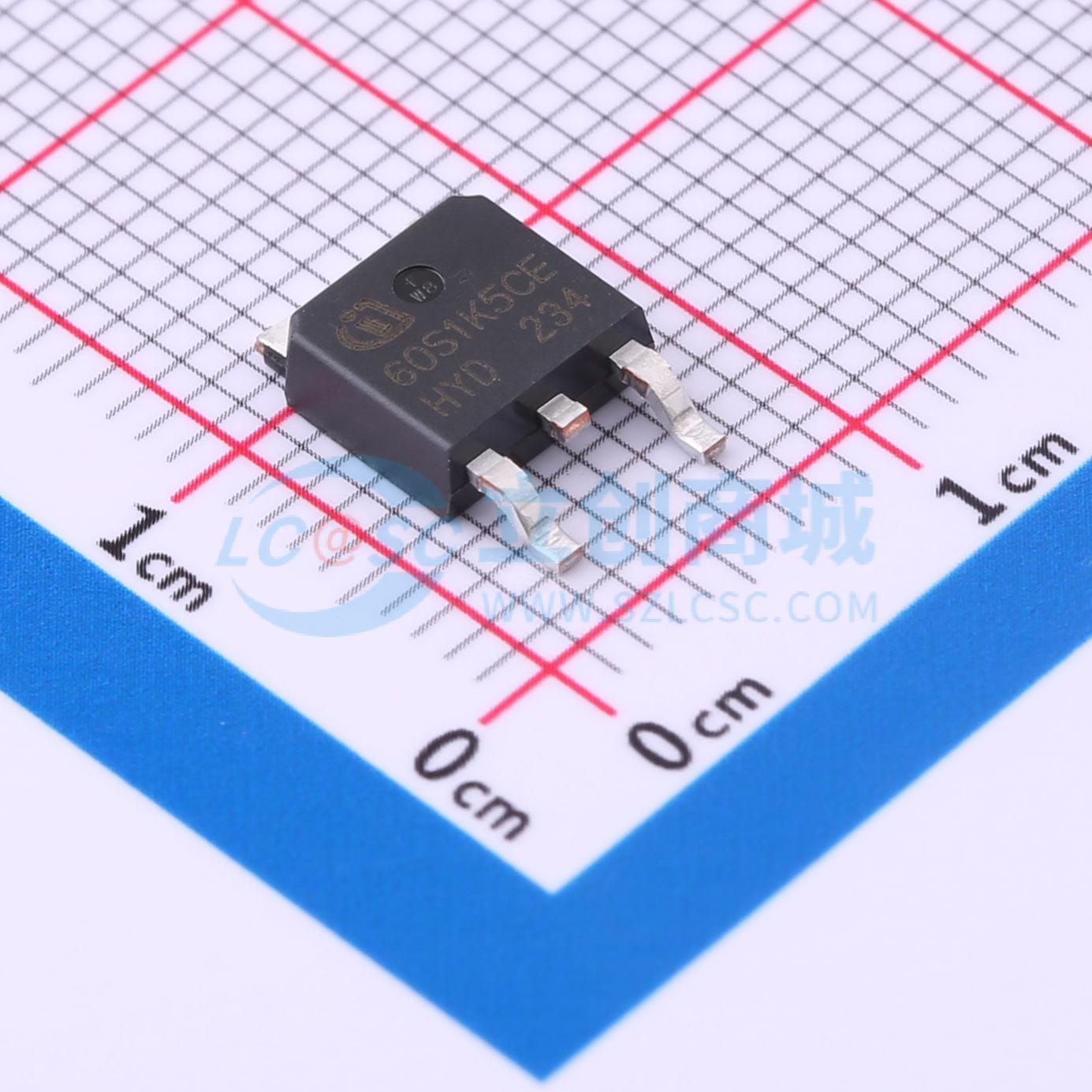 点击查看大图 IPD60R1K5CEAUMA1实物图