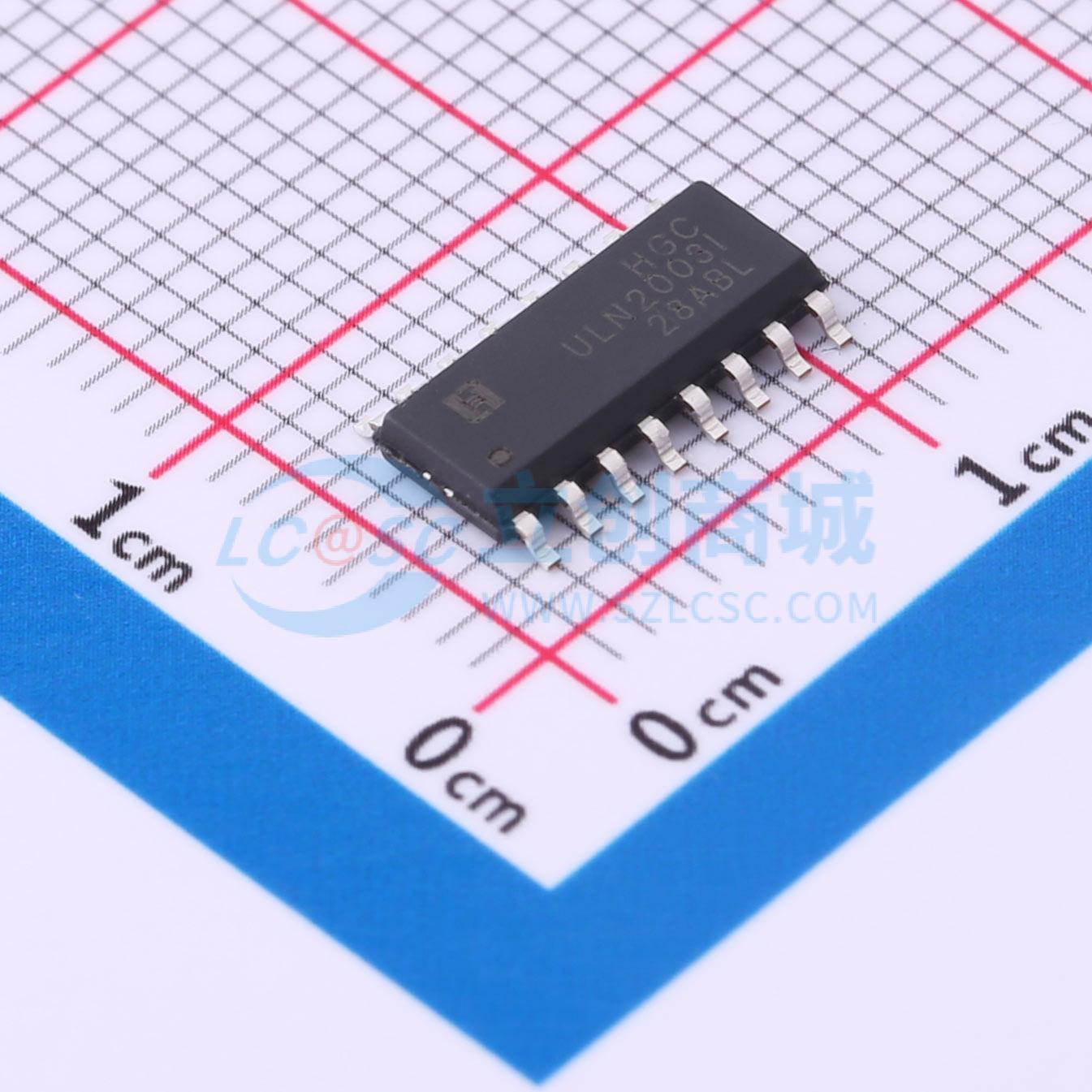 点击查看大图 ULN2003IDRG实物图