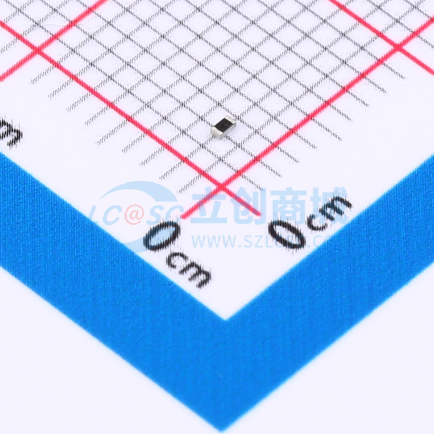 点击查看大图 CR0402FF1022G实物图