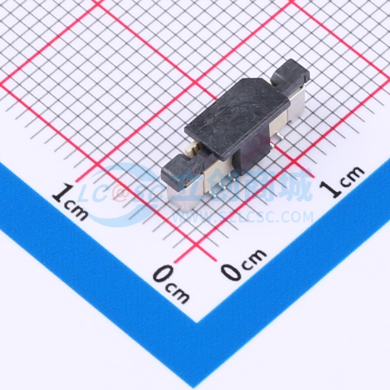 点击查看大图 FPC 0.5-16P LTH2.0实物图