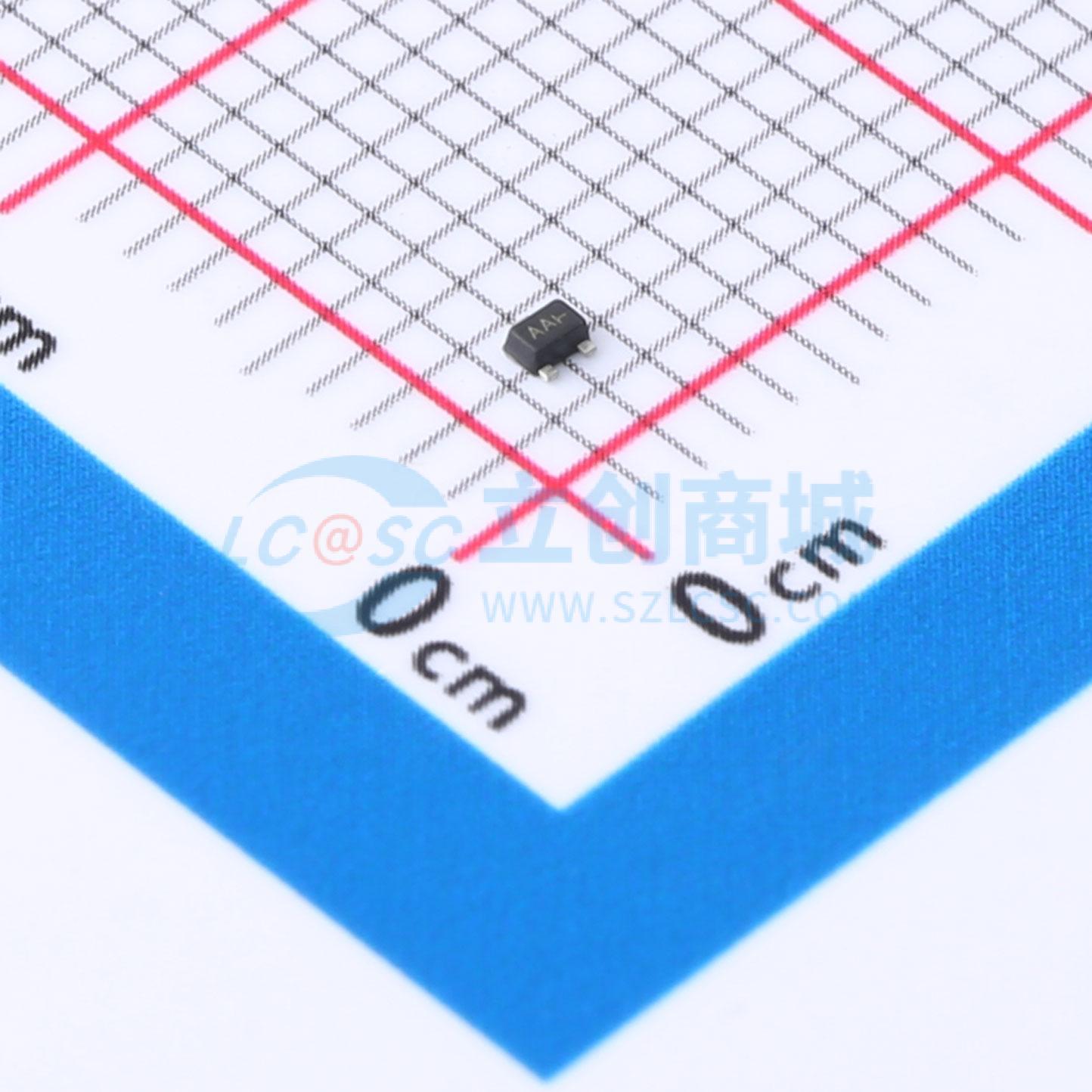 MMBT2222AM3T5G实物图