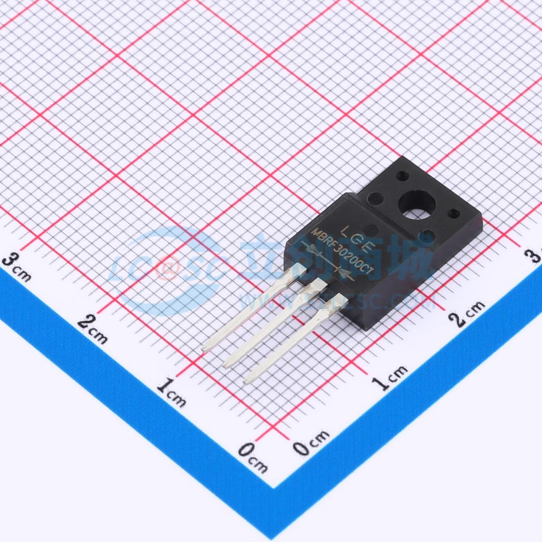 点击查看大图 MBRF30200CT实物图