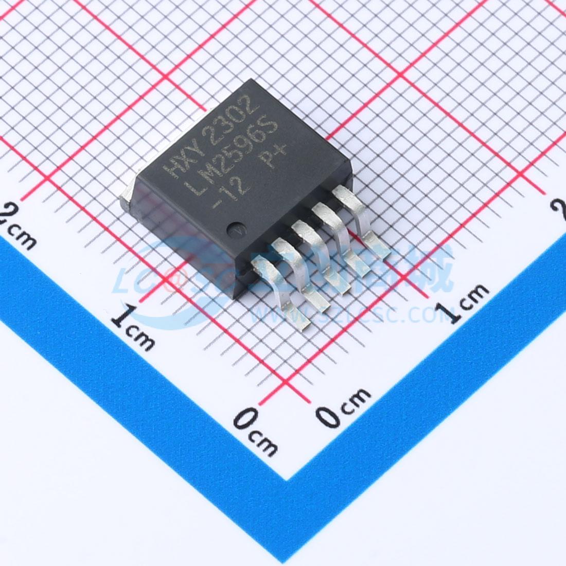 点击查看大图 LM2596S-12实物图