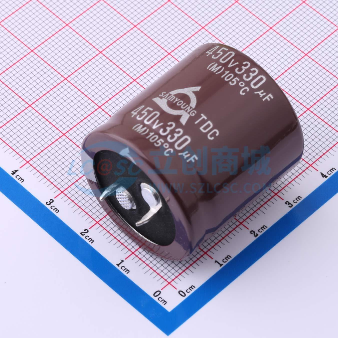 点击查看大图 TDC450V330M30*30 V实物图