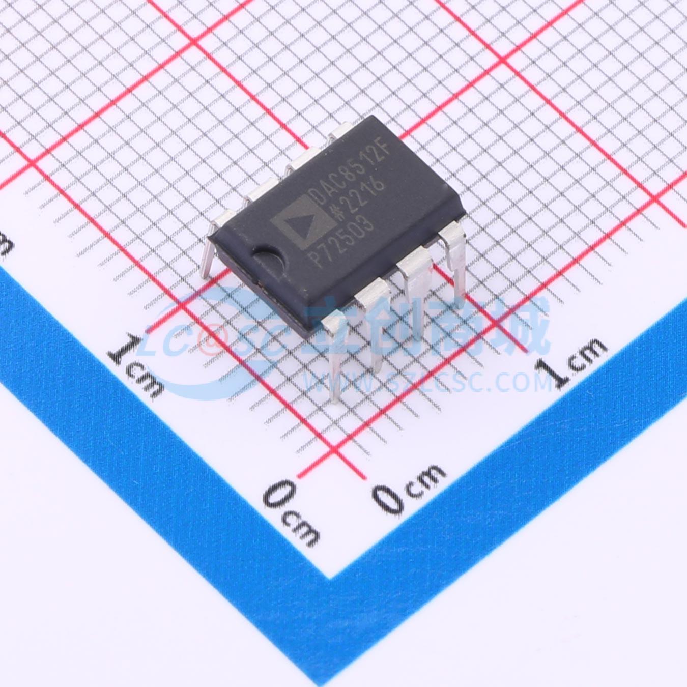 点击查看大图 DAC8512FPZ实物图