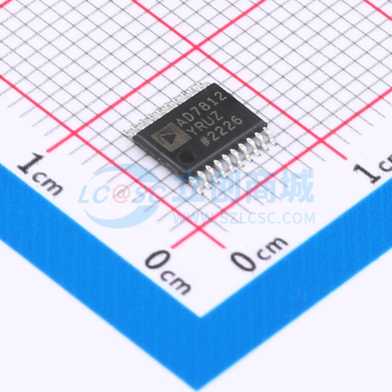 点击查看大图 AD7812YRUZ实物图