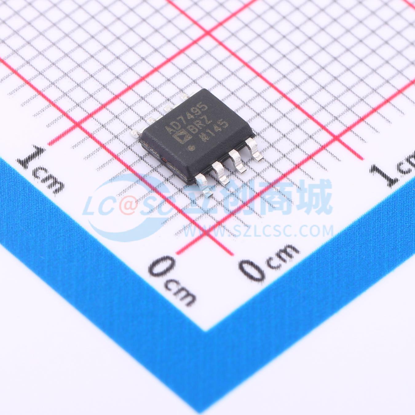 点击查看大图 AD7495BRZ实物图