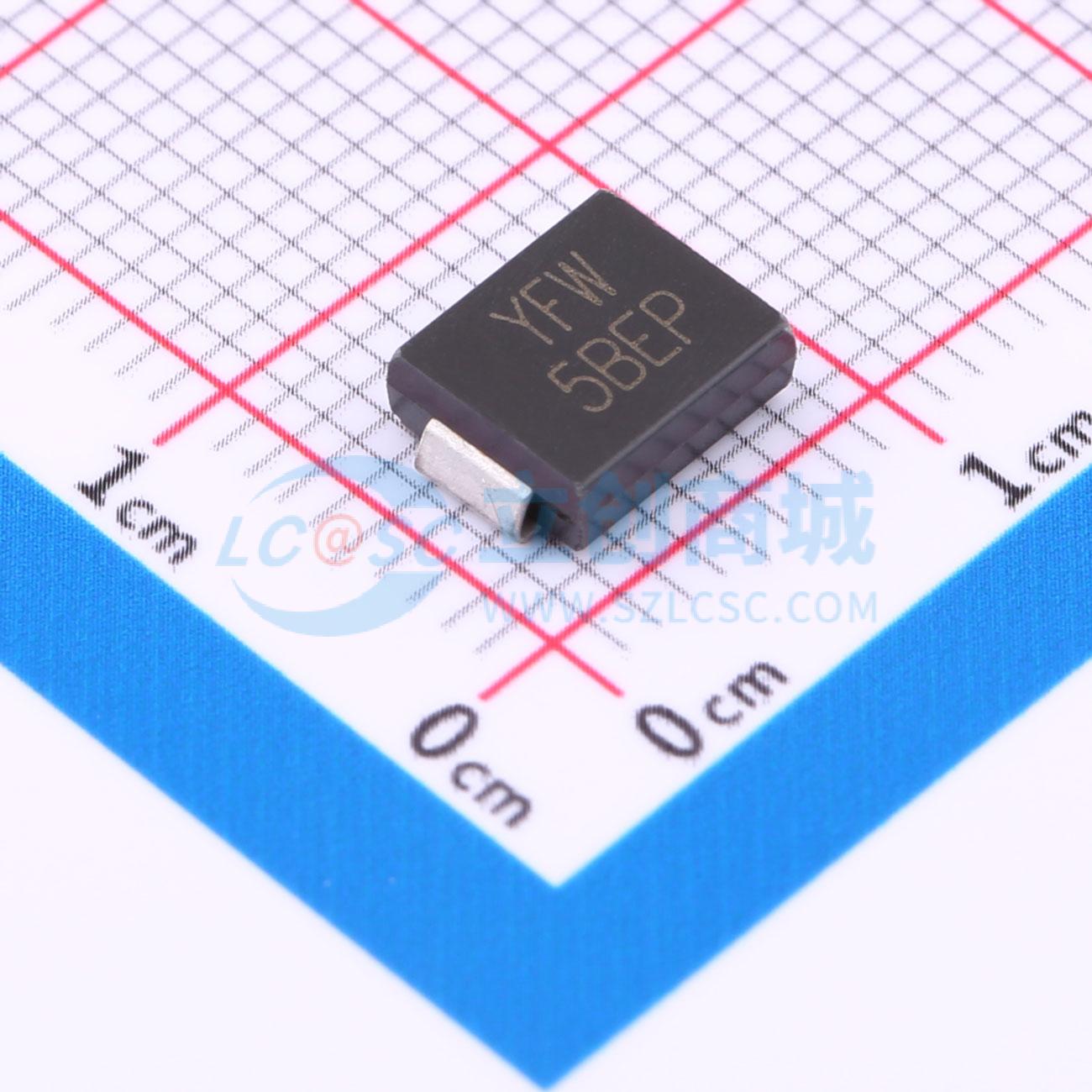 点击查看大图 5.0SMDJ12CA实物图