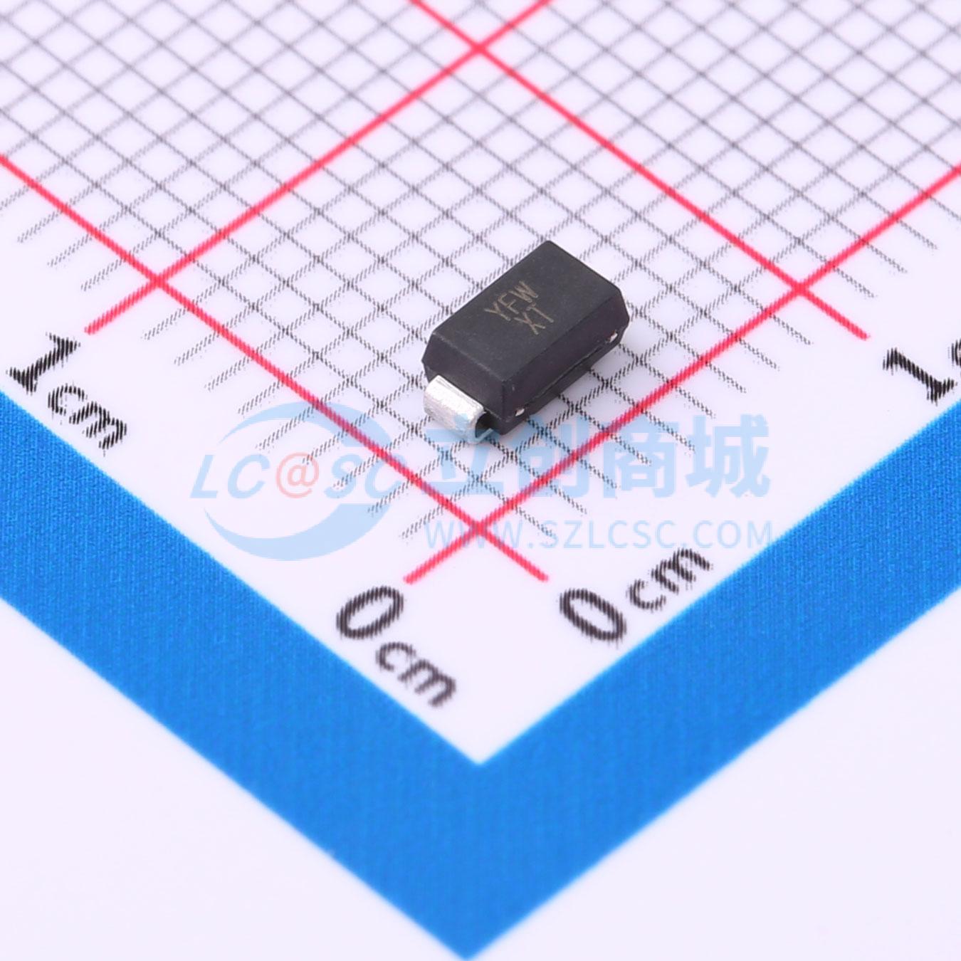 点击查看大图 SMAJ18CA实物图