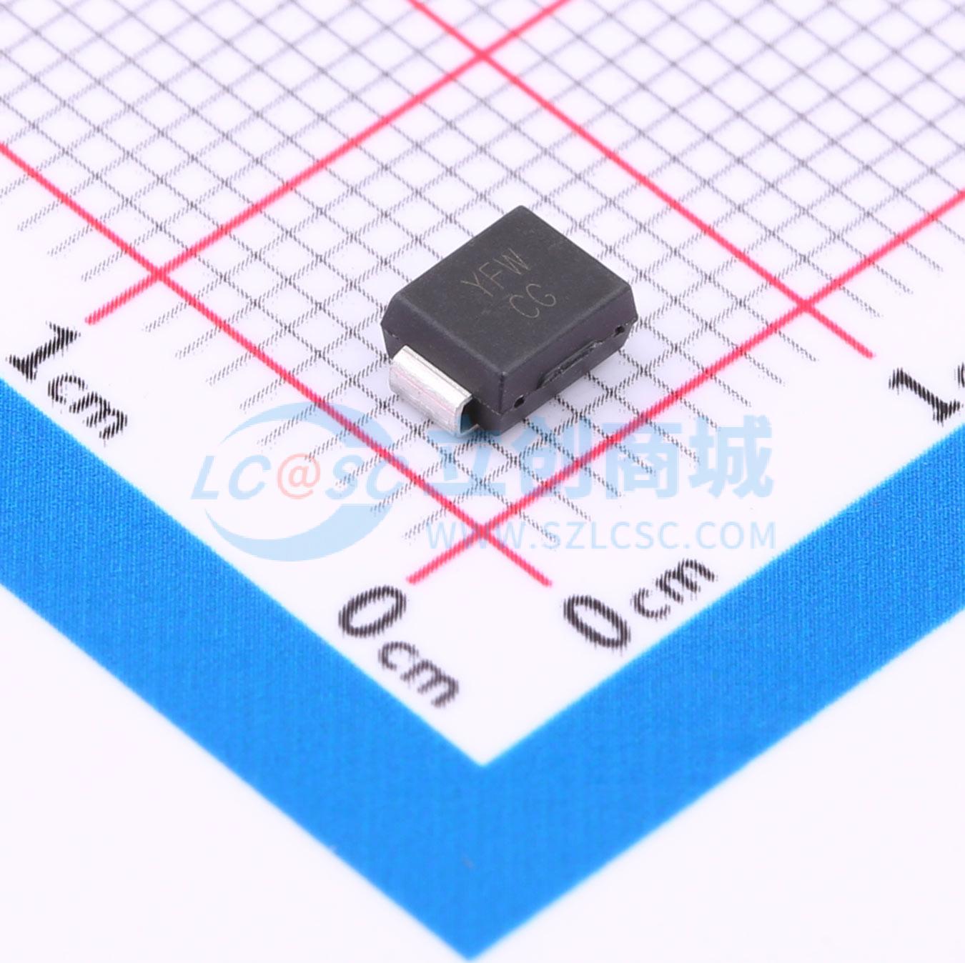 点击查看大图 SMBJ28CA实物图