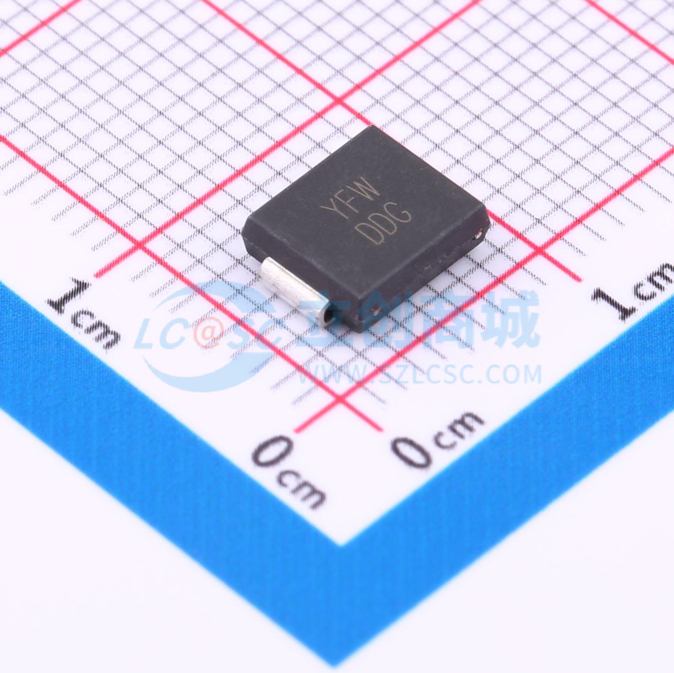 点击查看大图 SMDJ6.0CA实物图