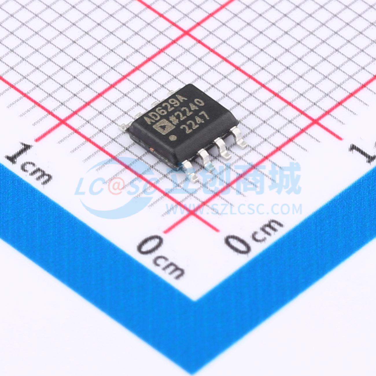 点击查看大图 AD629ARZ-RL实物图