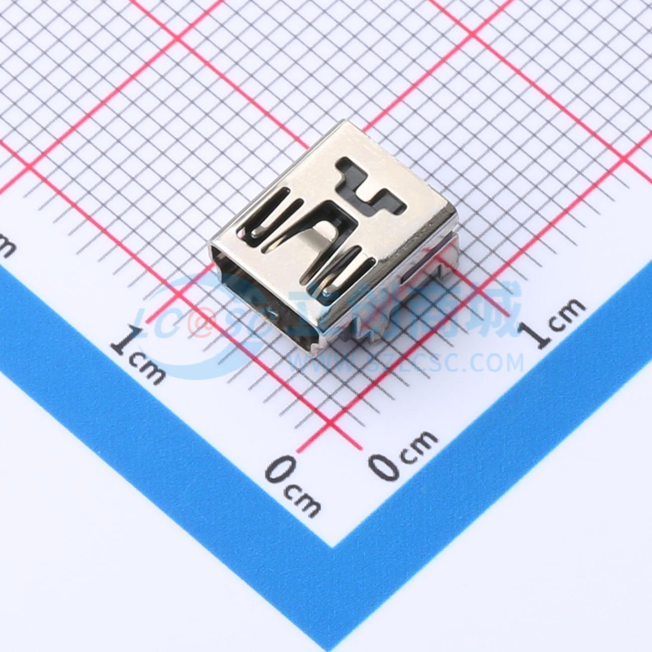 MINI 5P 90°4J实物图