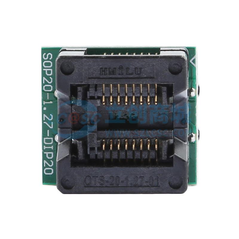 烧录座sop16(20)-1.27实物图