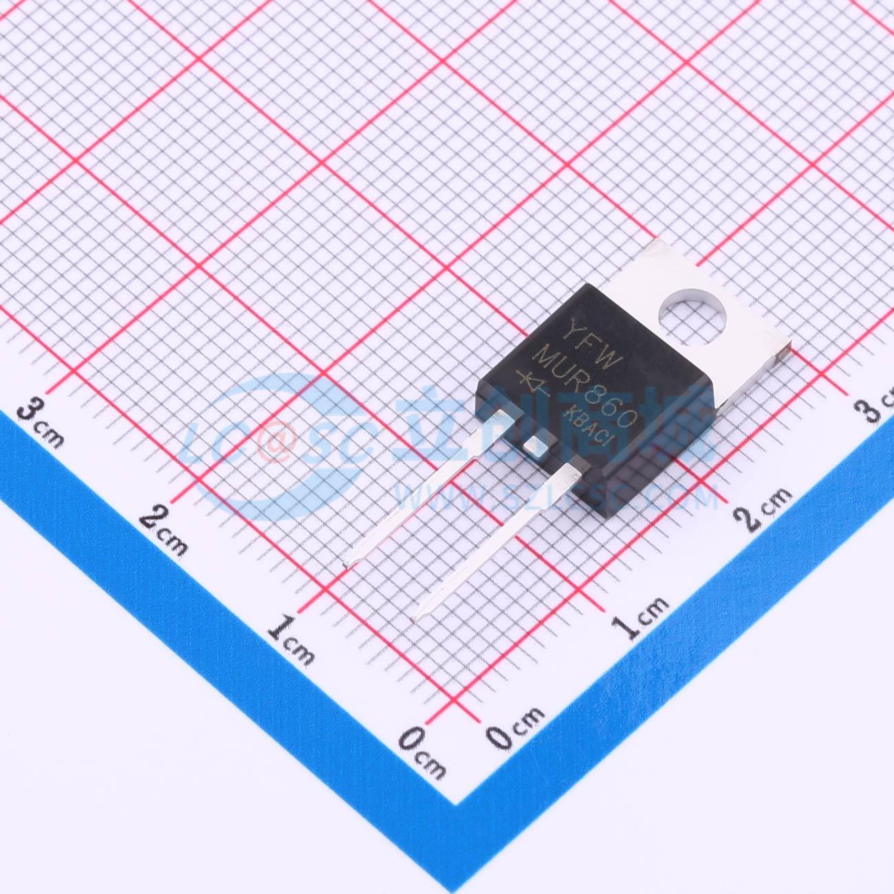 点击查看大图 MUR860AC实物图