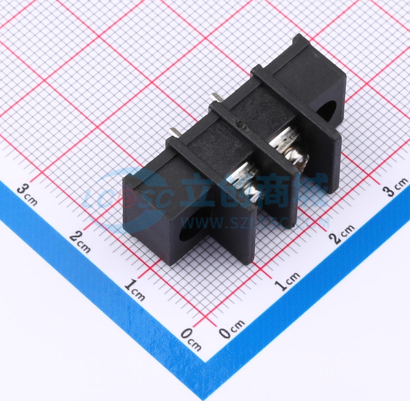 点击查看大图 DBT30CM-7.62-2P-BK-P实物图