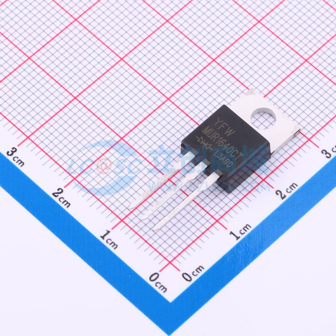 点击查看大图 MUR1640CT实物图