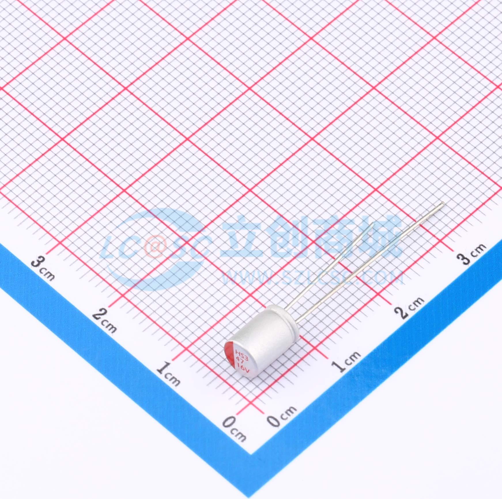 点击查看大图 HS1C476M0507PC实物图