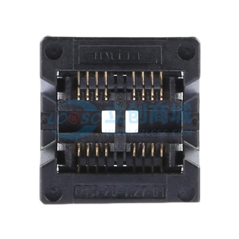 老化座sop8*2(20)-1.27实物图