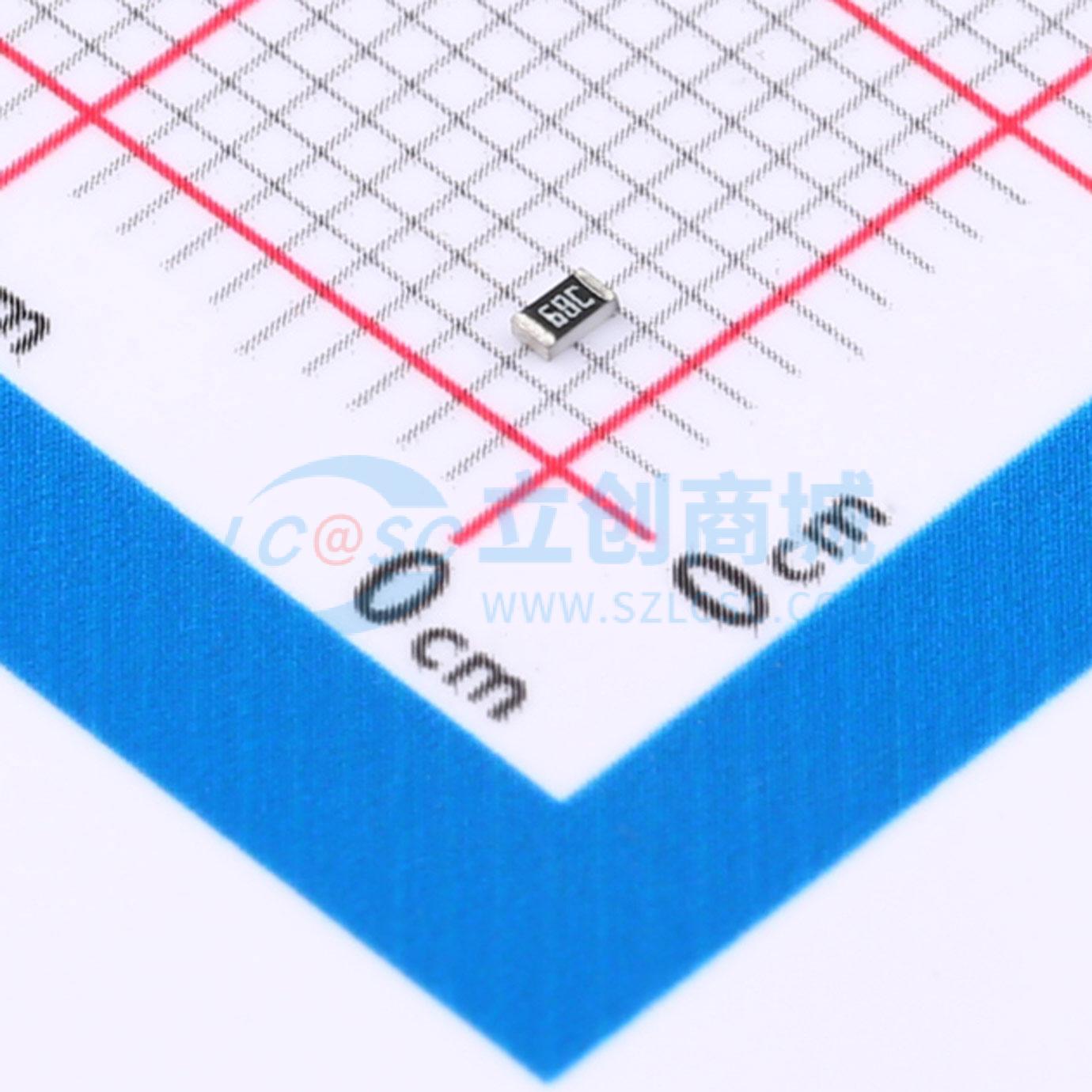 点击查看大图 RT0603DRE0749K9L实物图