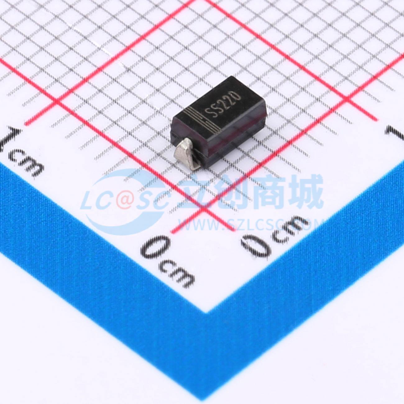 点击查看大图 SS220 SMA实物图