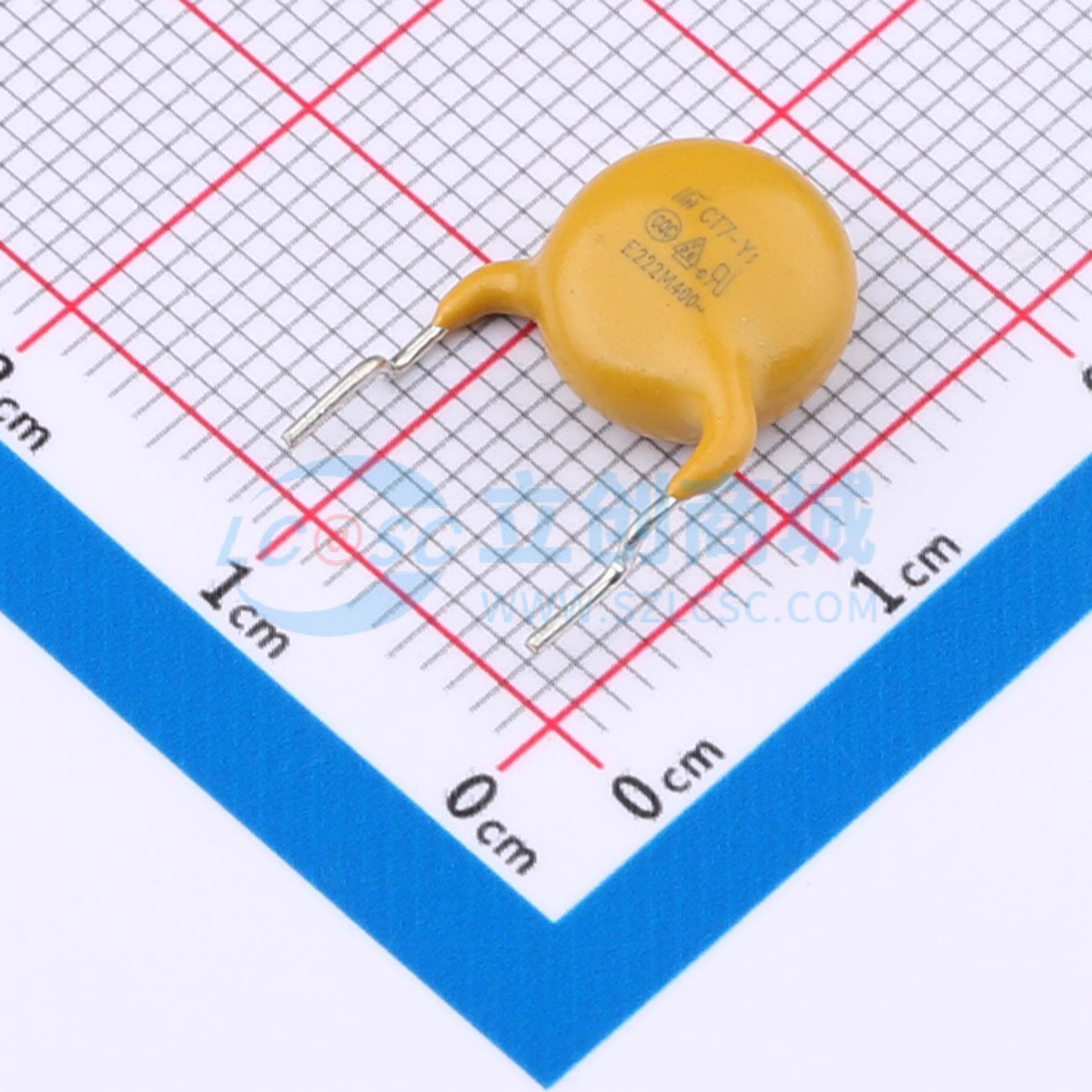 点击查看大图 CT7-Y8Y5U0E222MSE-C0实物图