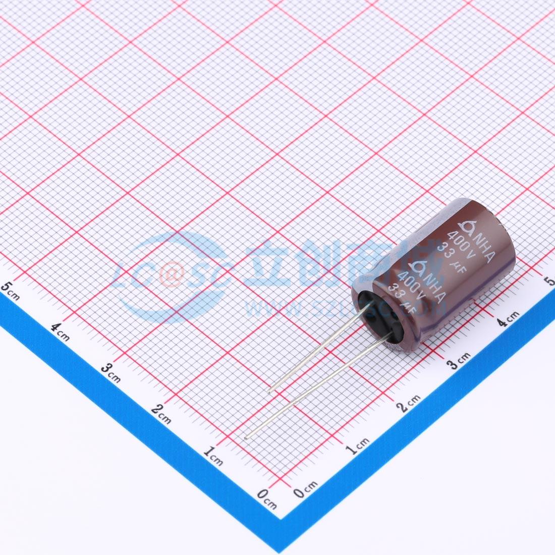 NHA400V33M12.5*20 LO实物图