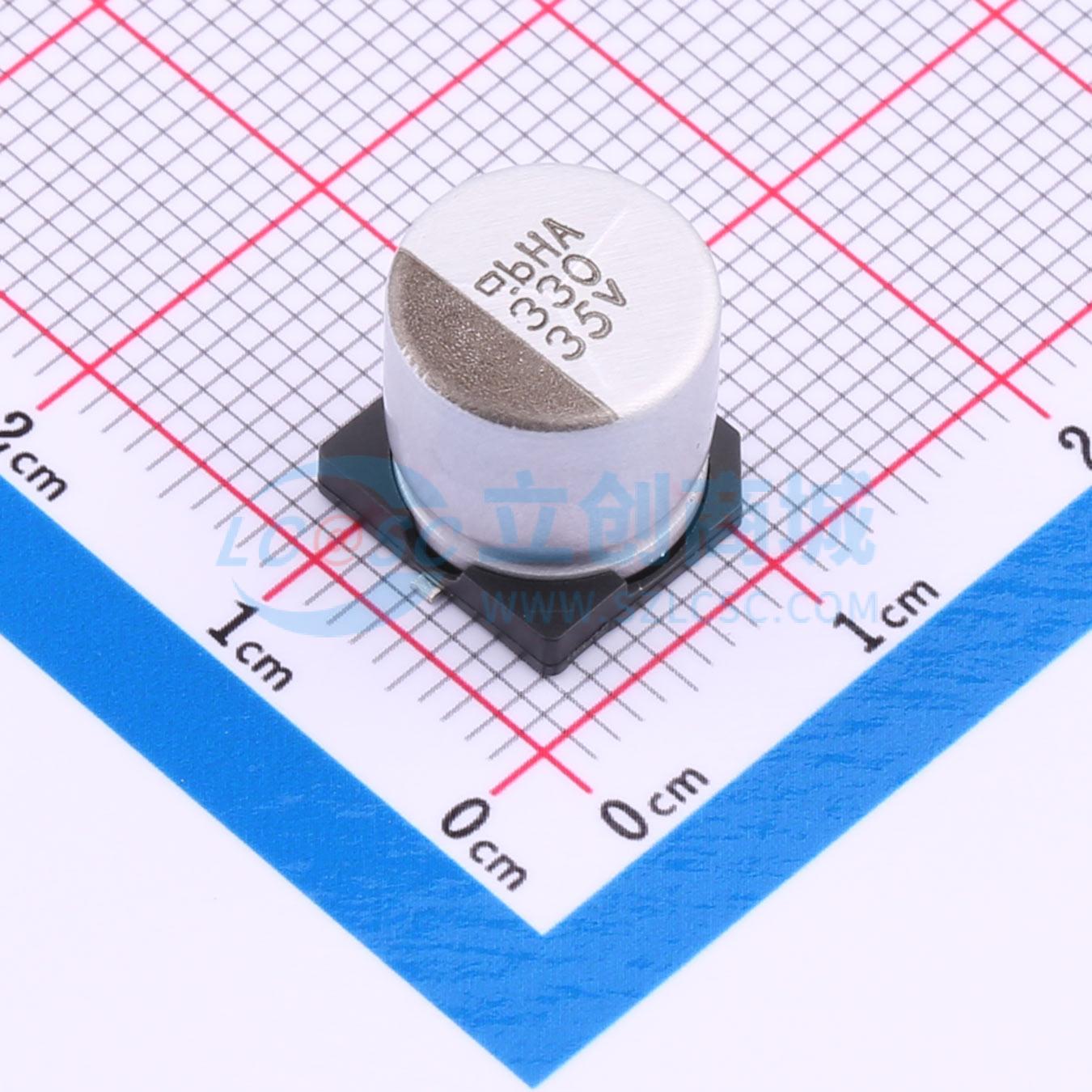 点击查看大图 EMVA350ADA331MJA0G实物图