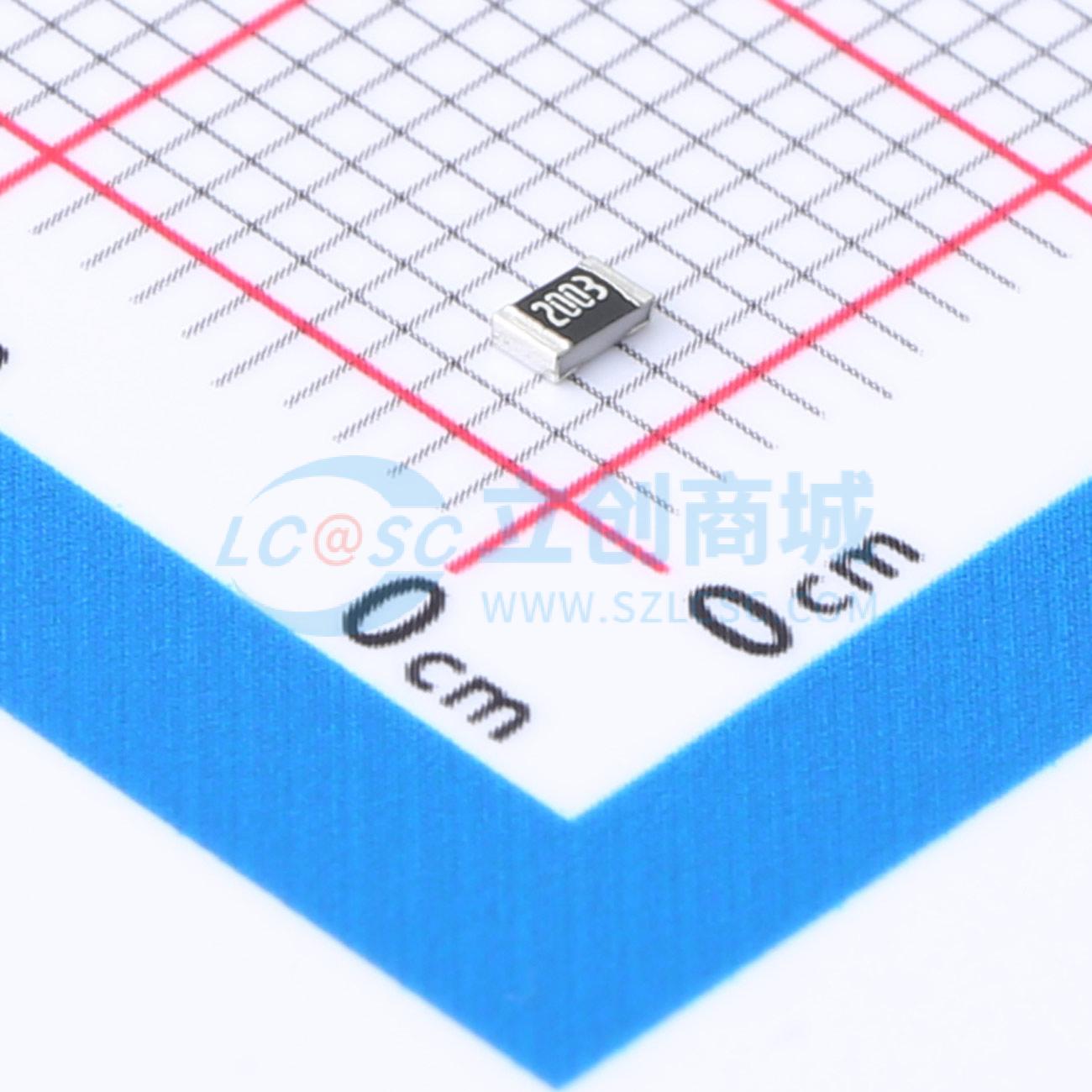 点击查看大图 FCR0805F200K实物图
