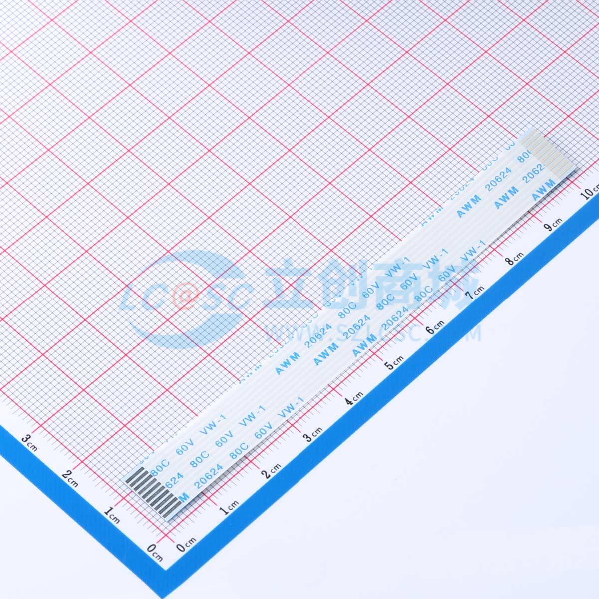 点击查看大图 HC-FFC10-10P-100-A-01实物图