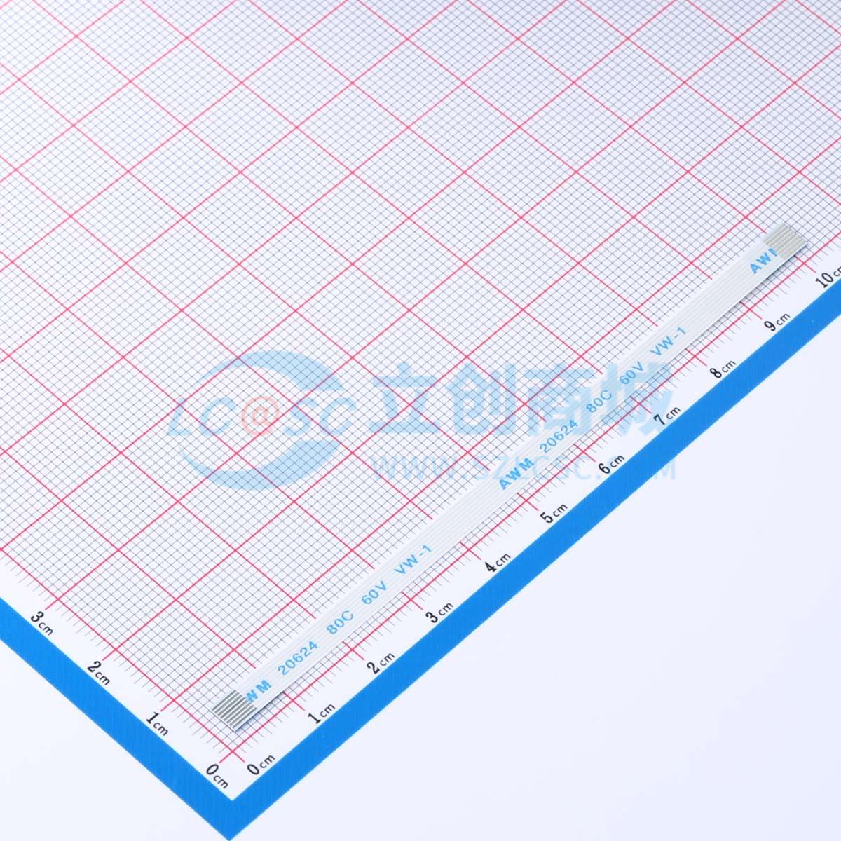 点击查看大图 HC-FFC05-8P-100-A-01实物图