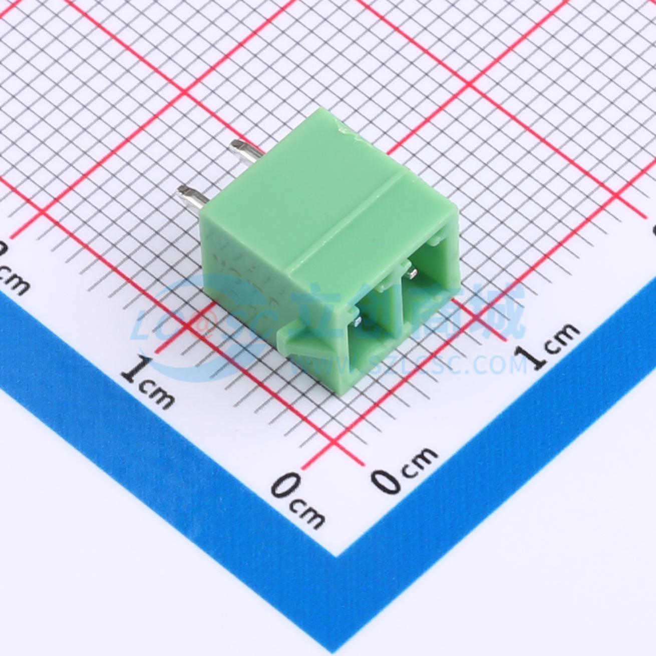点击查看大图 KF2EDGVG-3.81-2P实物图