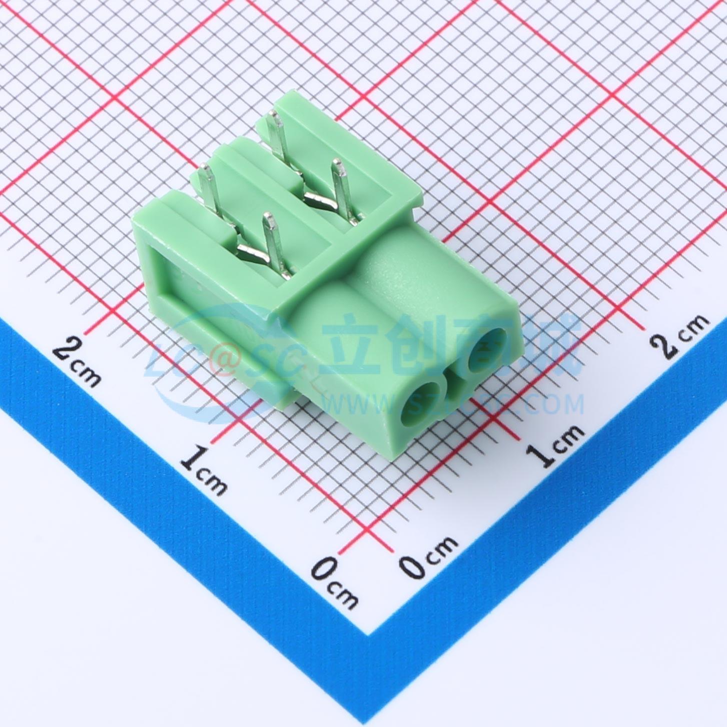 点击查看大图 KF2EDGA-5.08-2P实物图