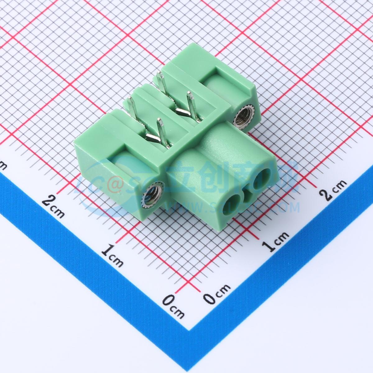 点击查看大图 KF2EDGAM-5.08-2P实物图