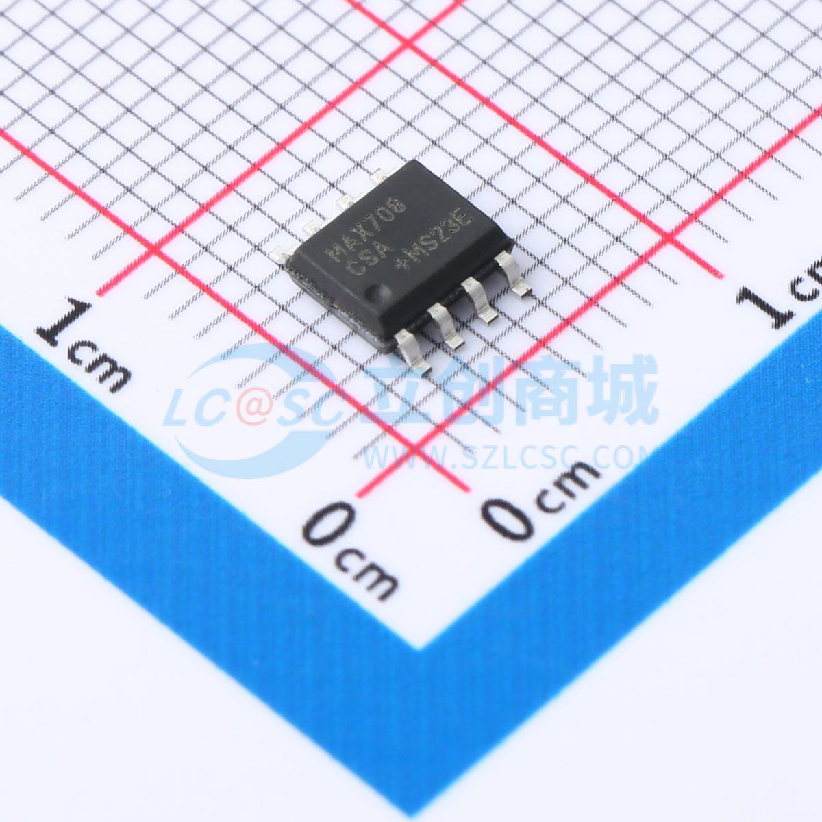 点击查看大图 MAX708CSA实物图