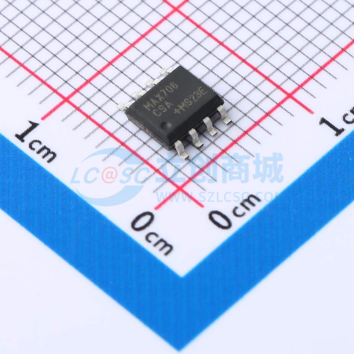点击查看大图 MAX706CSA实物图