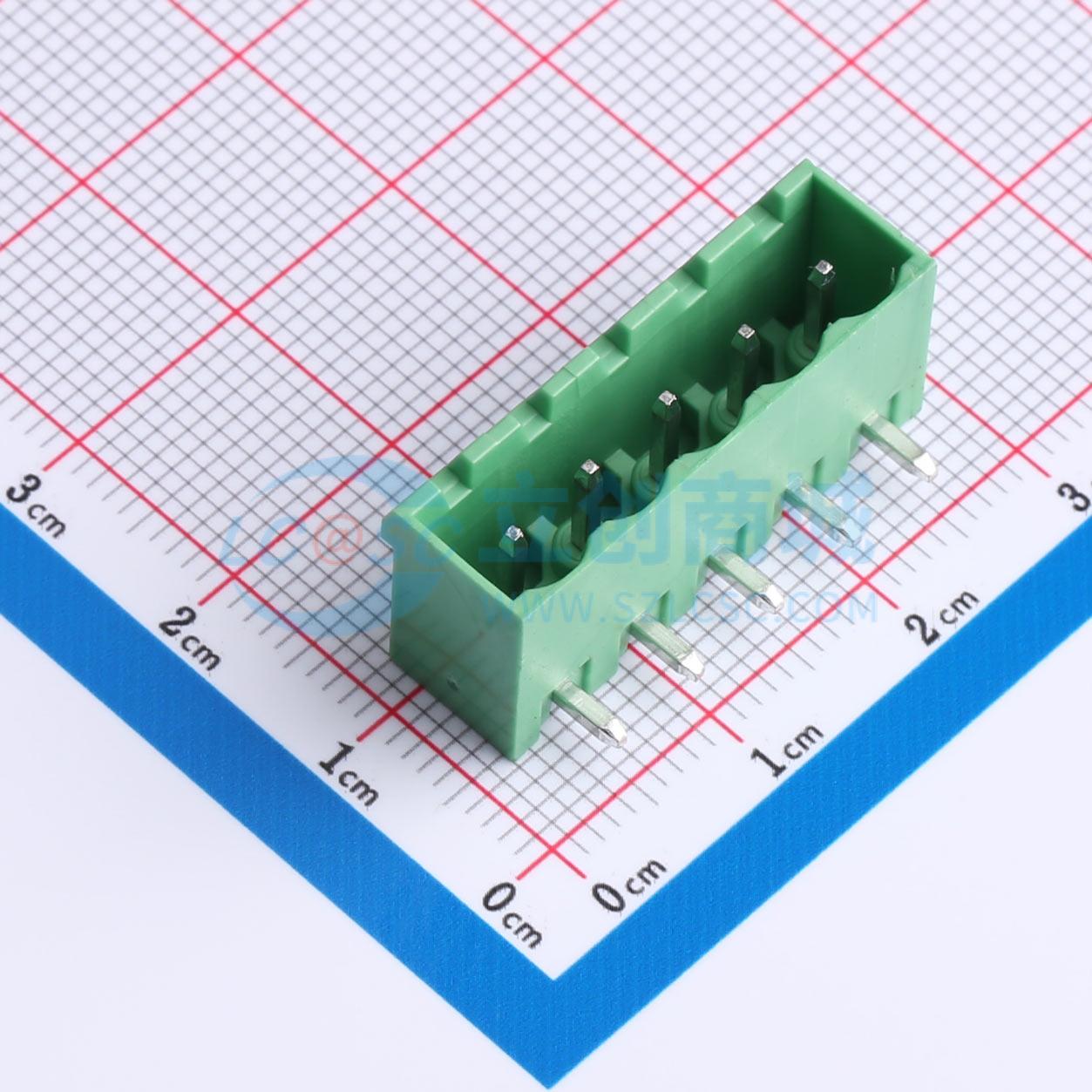点击查看大图 DB2ERC-5.0-5P-GN实物图