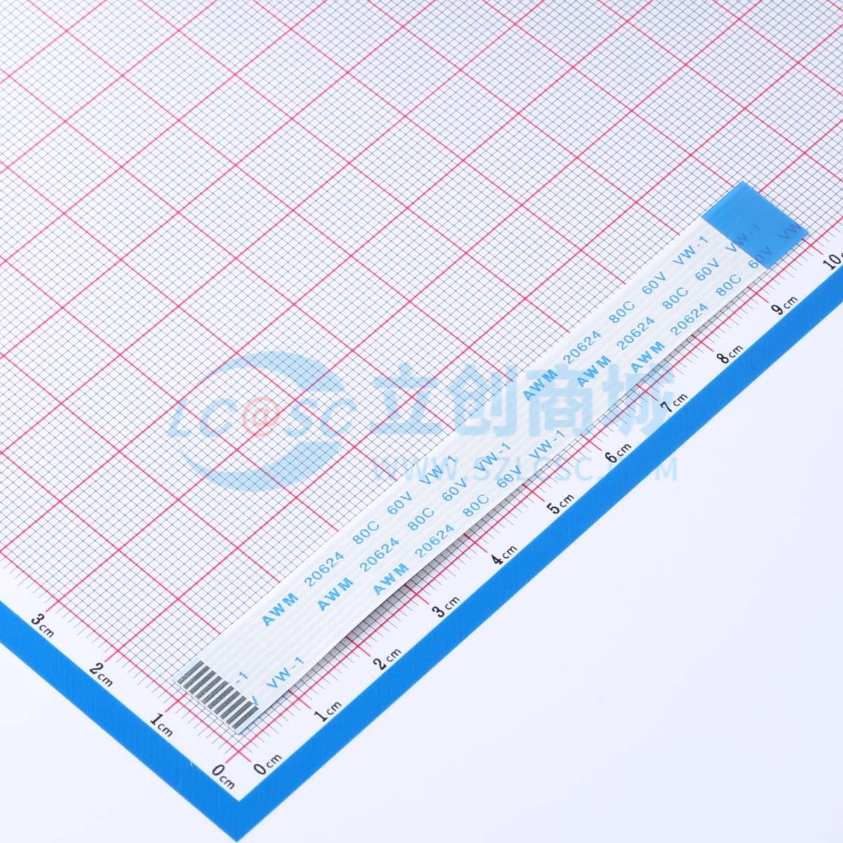 点击查看大图 HC-FFC10-10P-100-B-01实物图