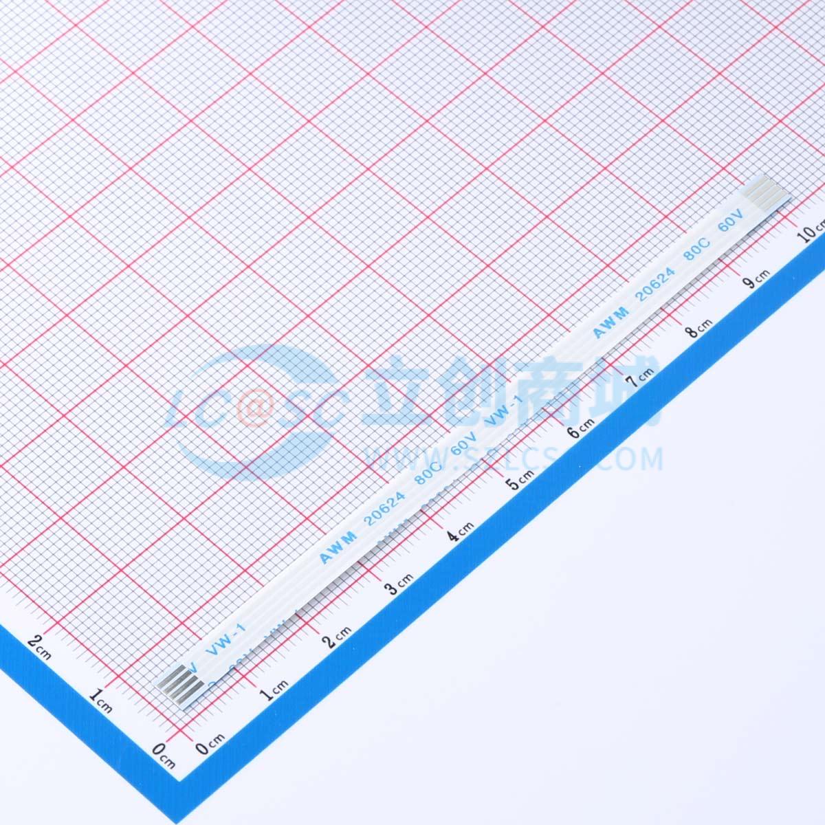 点击查看大图 HC-FFC10-4P-100-A-01实物图
