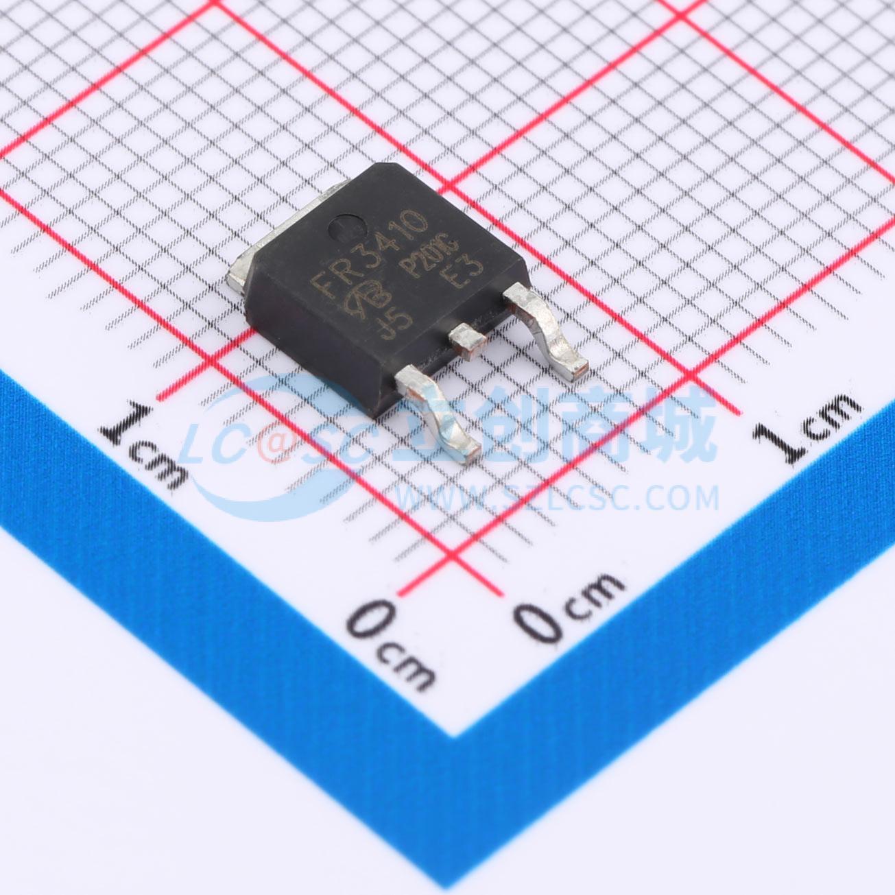 IRFR3410TRPBF-VB实物图