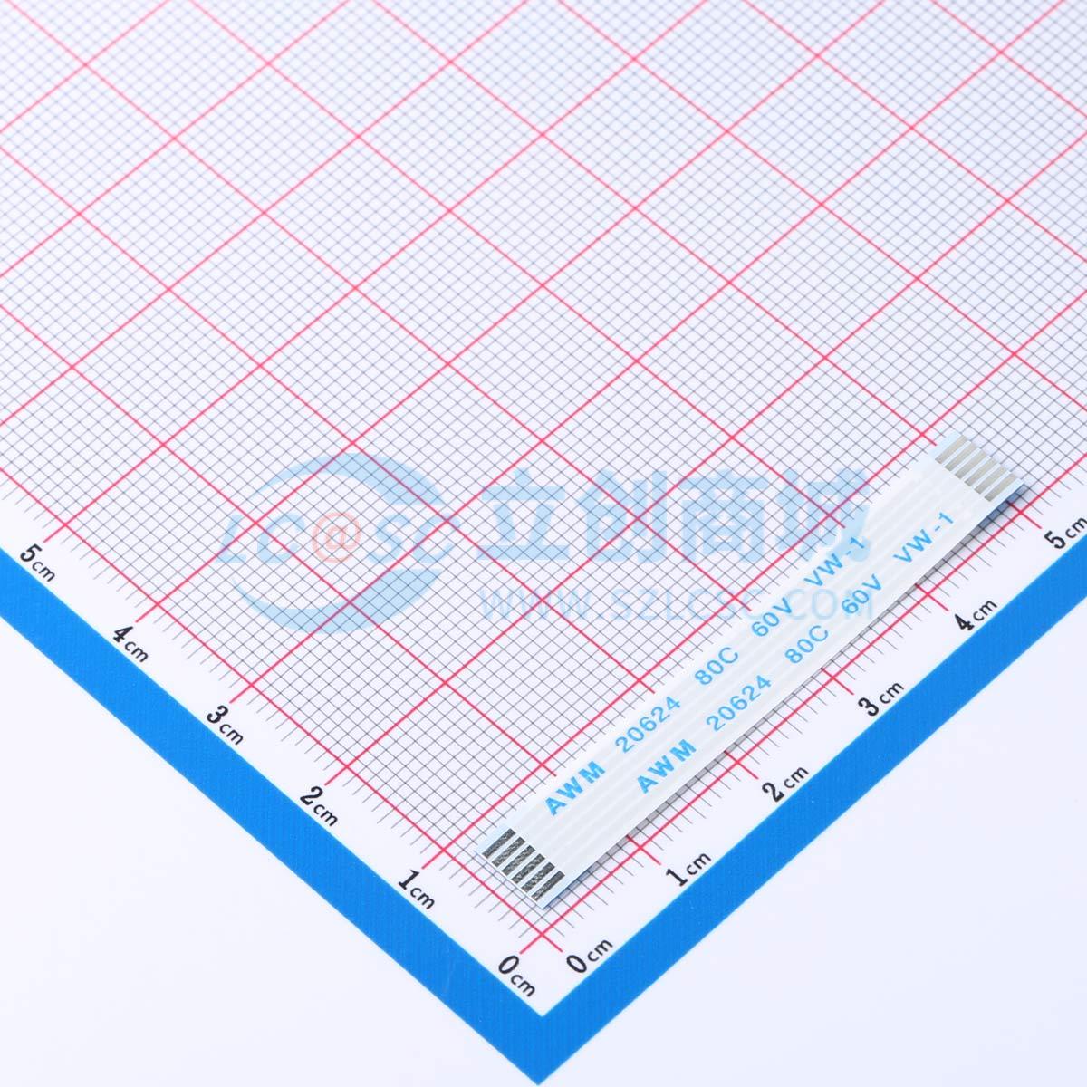 点击查看大图 HC-FFC10-6P-50-A-02实物图